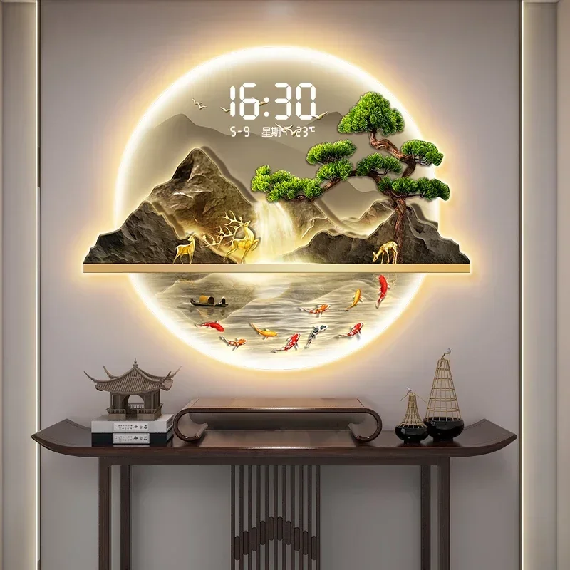 Luxury Watch Wall Clock - Art Mural Wall Clocks Led Living