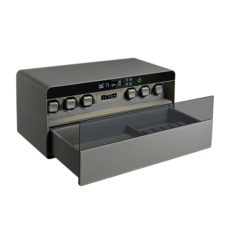 Luxury Watch Winder Box - Factory Direct Sale Luxury Black Fingerprint