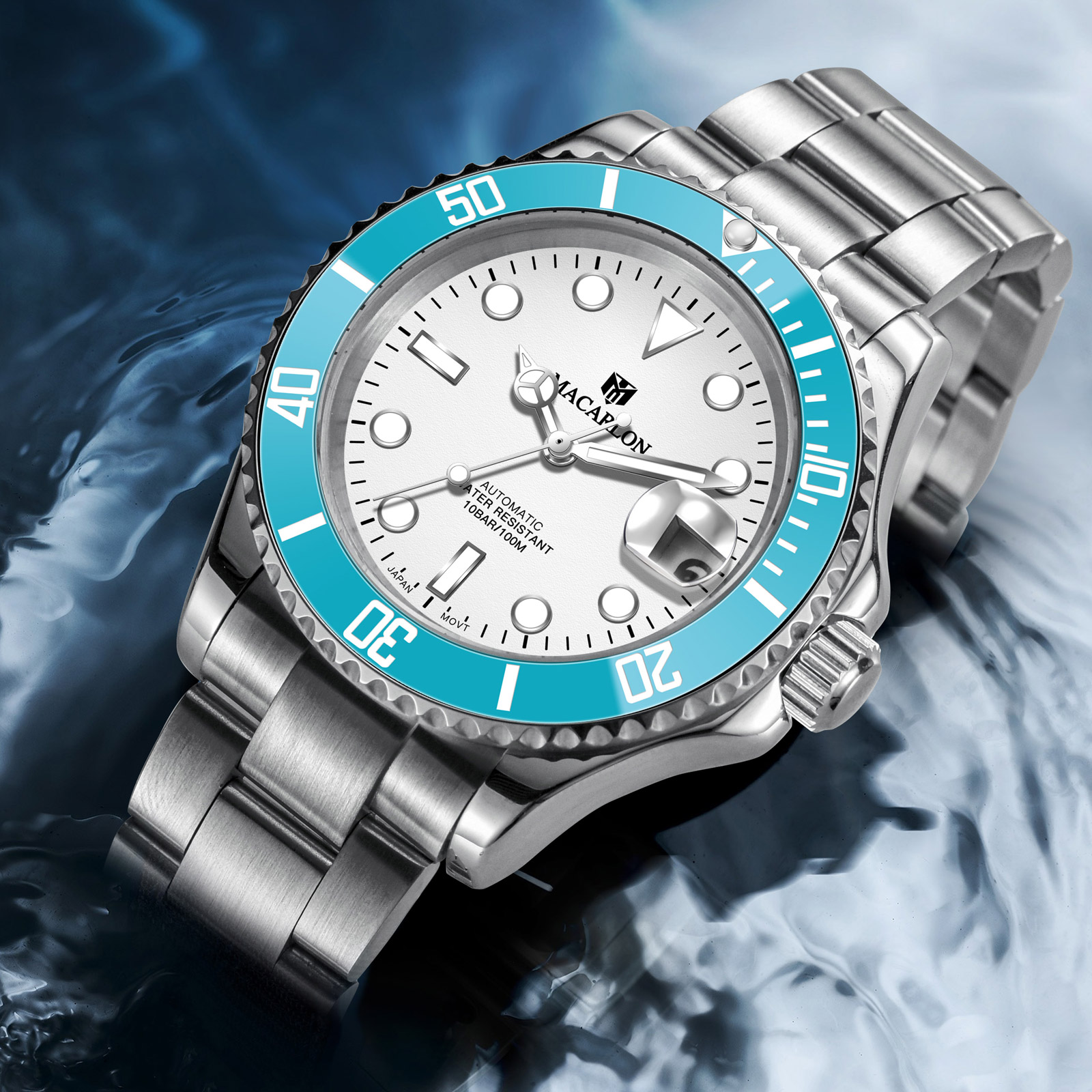 Macarlon 40MM Mechanical Watch - Luxury Watch China recension och pris