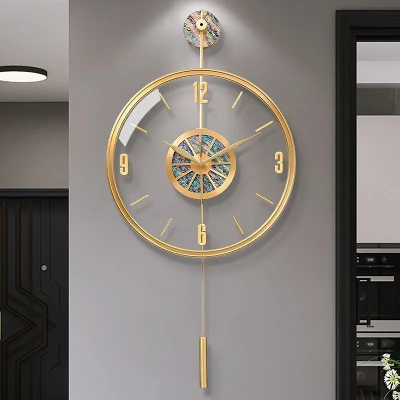 Alloy Seashell Wall Clock Sile - Luxury Watch Wall Clock recension och pris