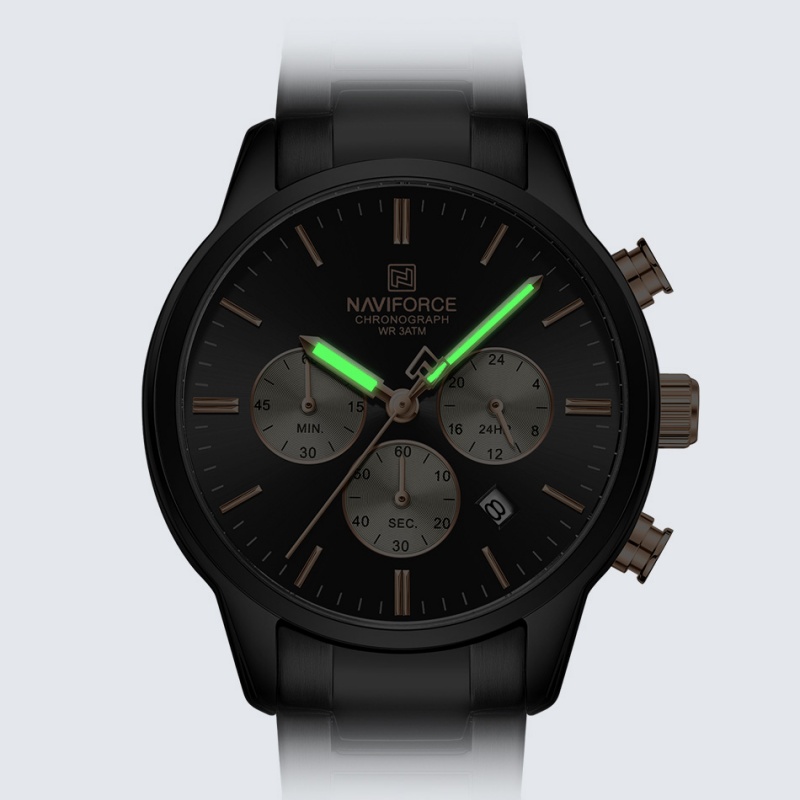 NAVIFORCE Men Quartz Chronogra - Luxury Watch And Bracelet recension och pris