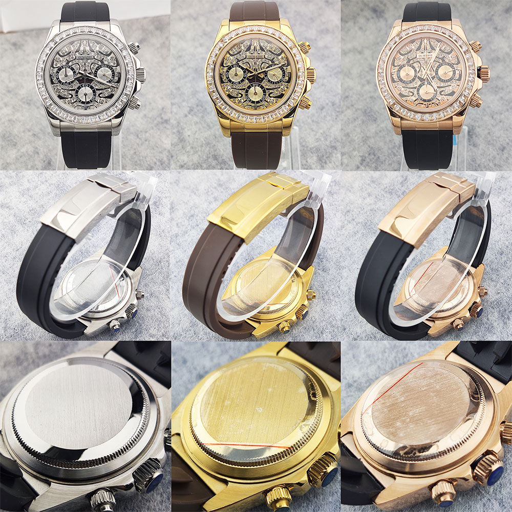 39mm men's watch VK63 movement - Luxury Watch Dial recension och pris