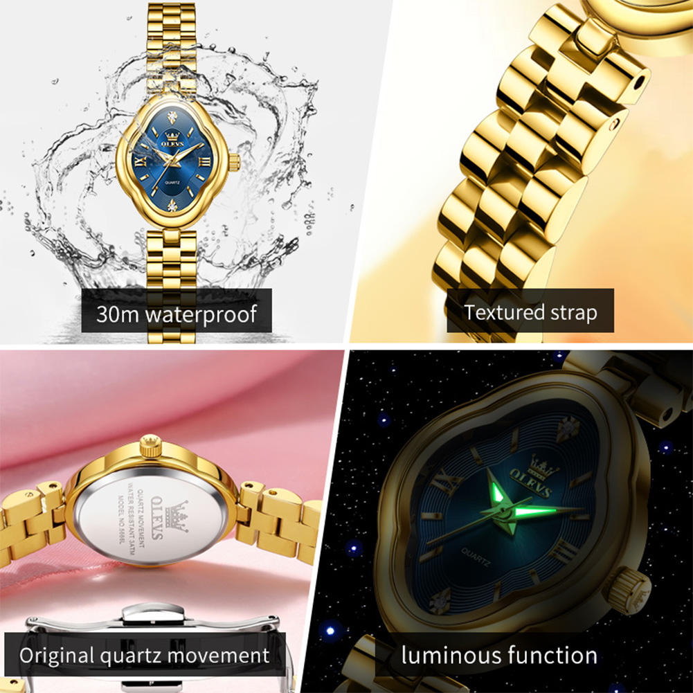 OLEVS Brand New Women's Quartz - Luxury Watch Female recension och pris