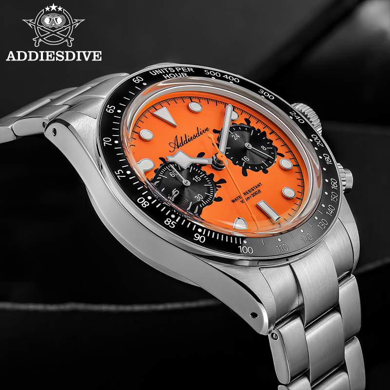ADDIESDIVE Quartz Chronograph  - Zero Luxury Watch recension och pris