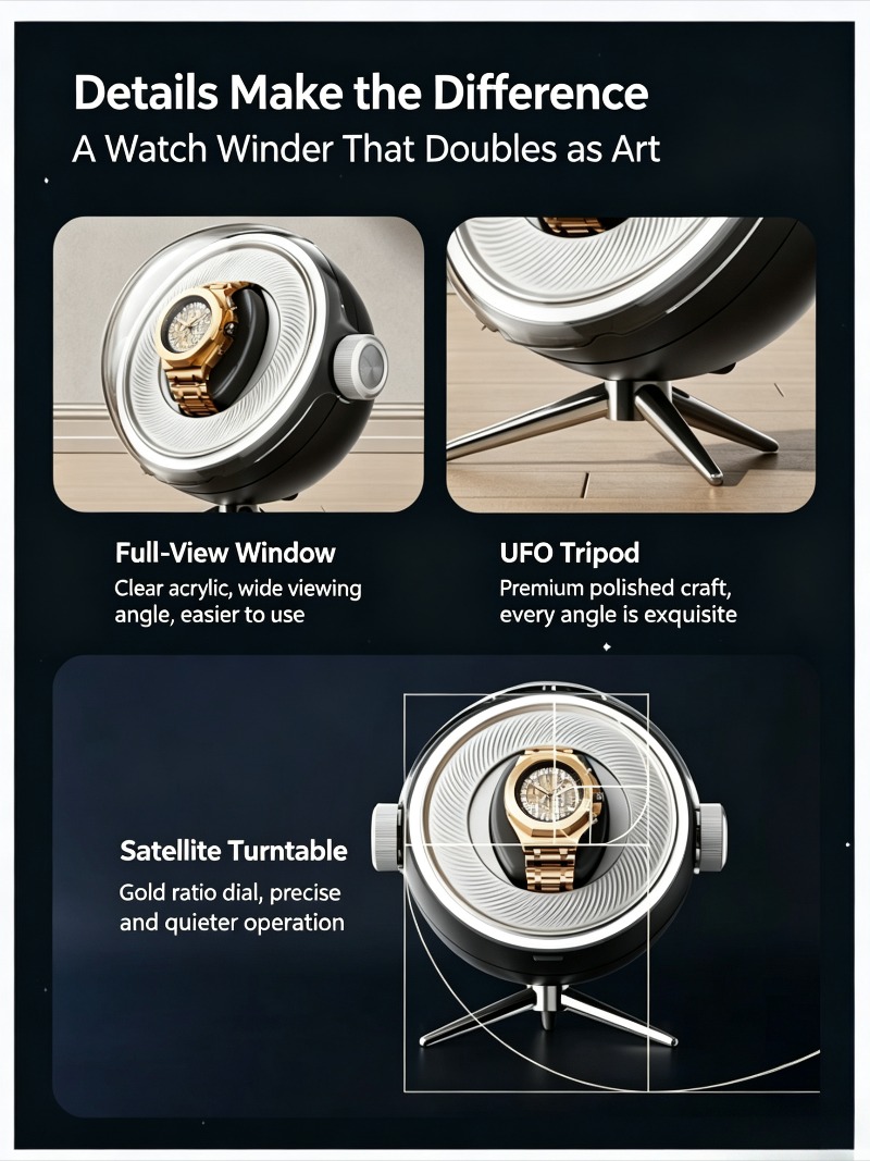 Luxury Automatic Watch Winder  - Zero Luxury Watch recension och pris