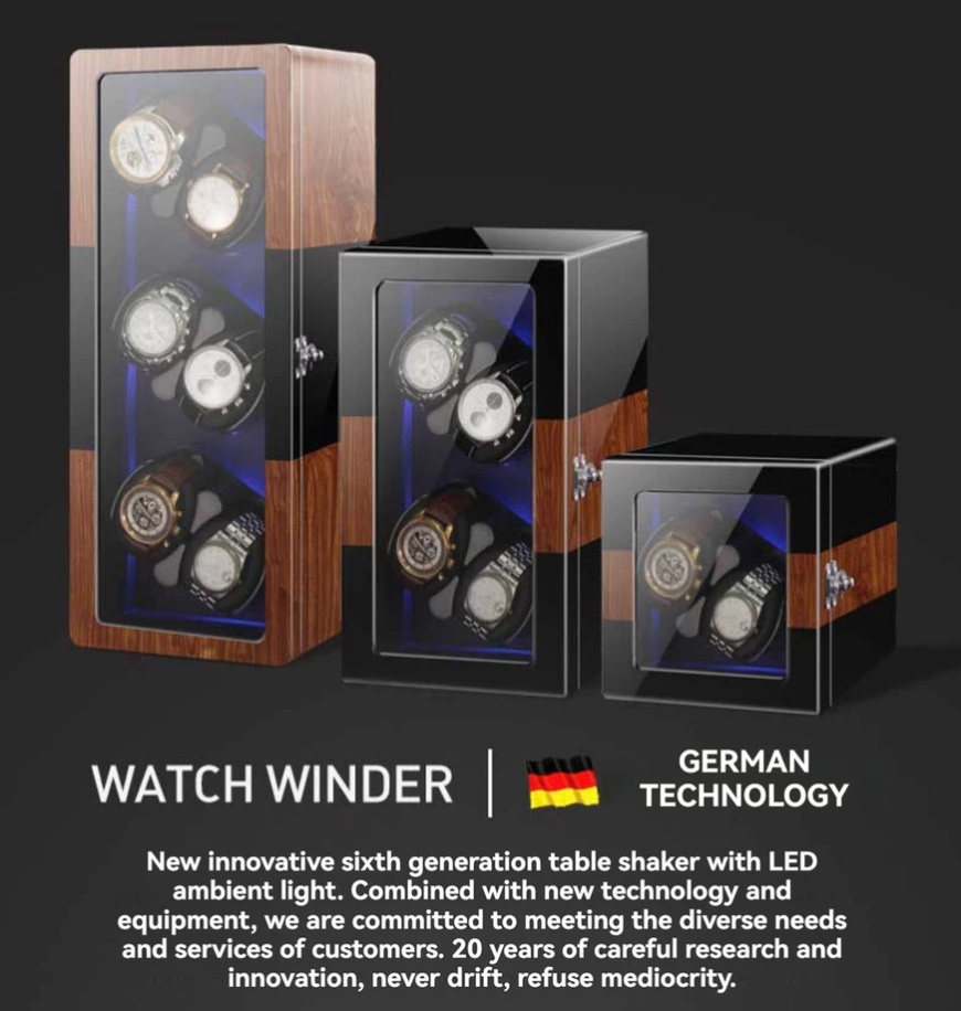 IBBETON【Battery】Watch Winder B - Luxury Watch Winder Box recension och pris