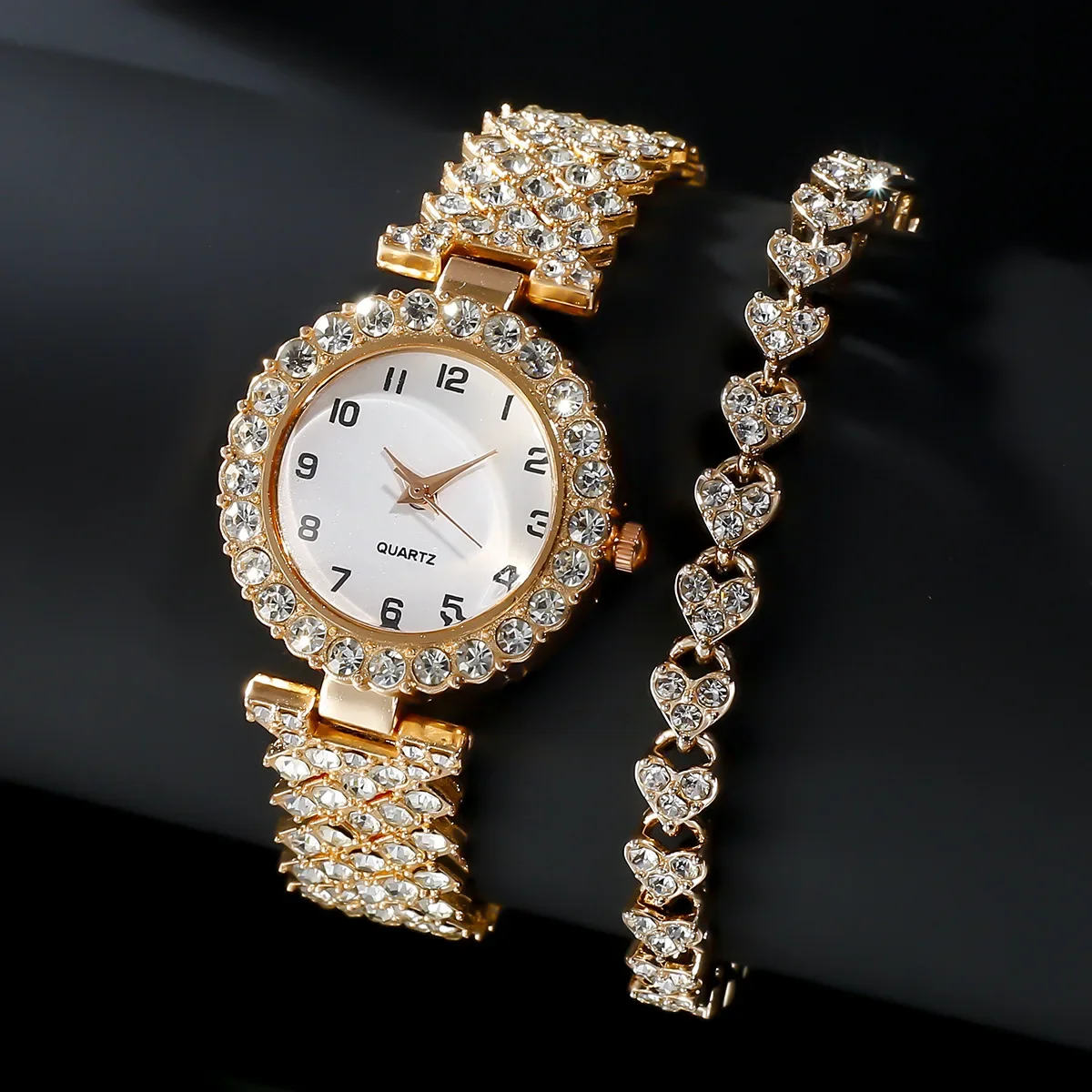 1pcs/2pcs Luxury Fashion Women - Luxury Watch Female recension och pris