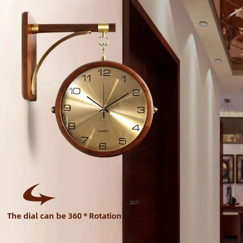 Light Luxury Silent Metal Wall - Luxury Watch Wall Clock recension och pris