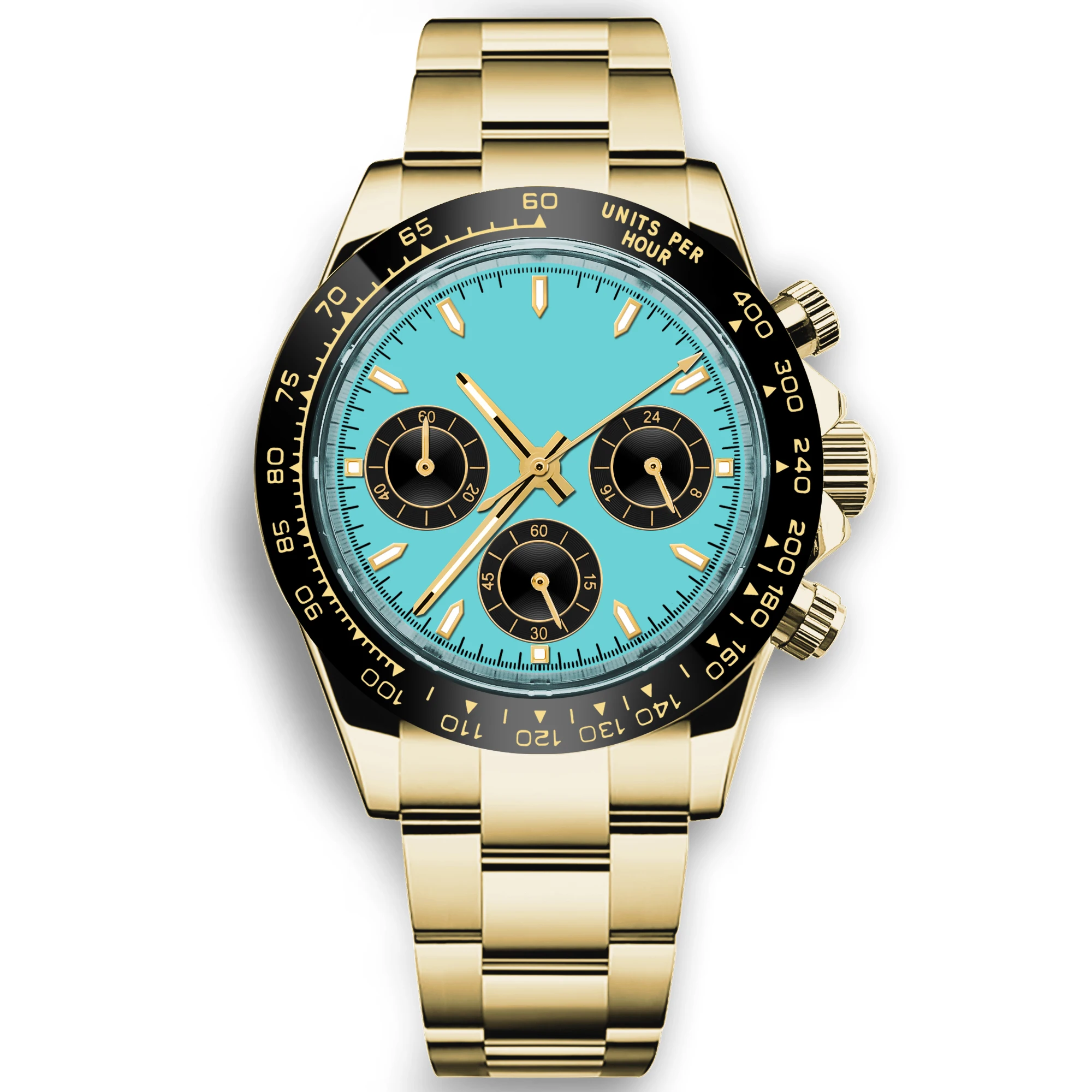 Custom 39mm Watch Quartz for M - Luxury Watch And Bracelet recension och pris