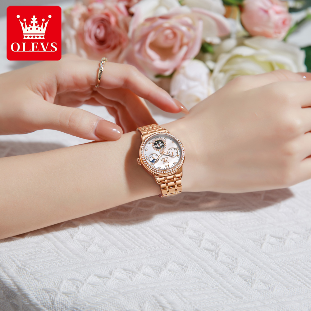 OLEVS Women's Watches Top Bran - Luxury Watch And Bracelet recension och pris