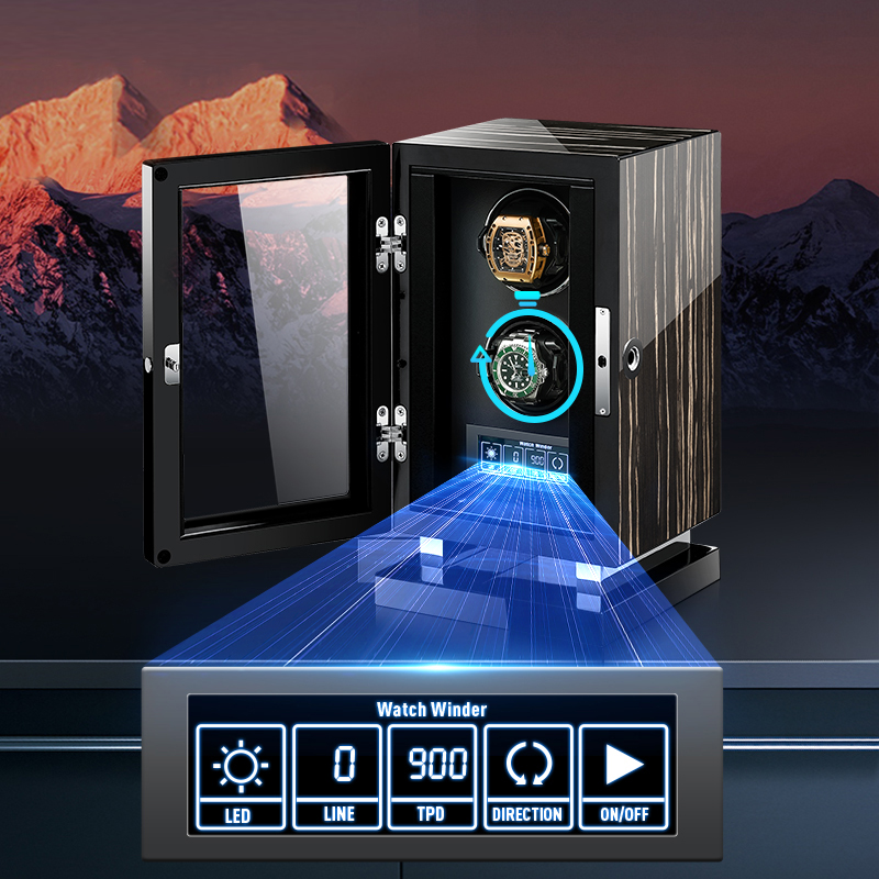 Eonluxe Mechanical Automatic W - Luxury Watch Winder Box recension och pris