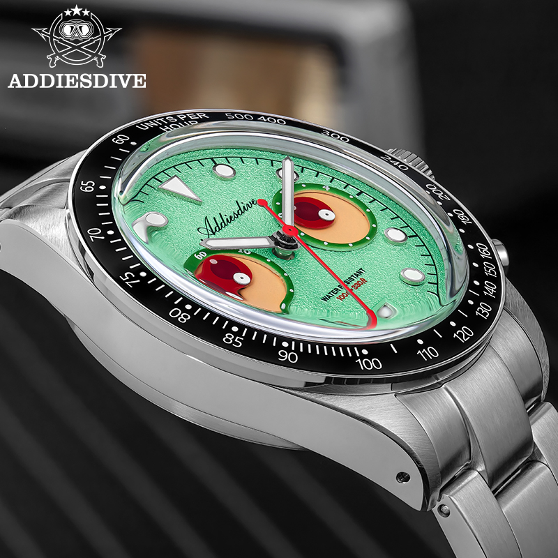 ADDIESDIVE New 40mm Chronograp - Zero Luxury Watch recension och pris