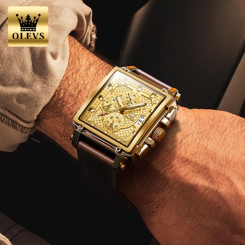 OLEVS Brand Mens Watches Water - Luxury Watch Dial recension och pris