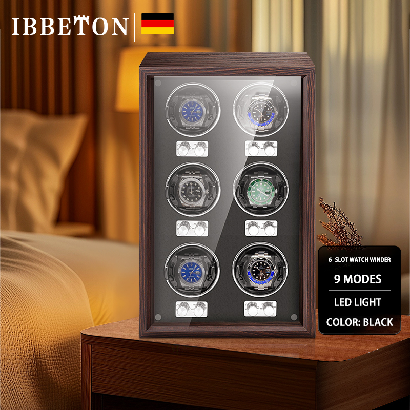 IBBETON Luxury Brand Wood Watc - Luxury Watch Winder Box recension och pris