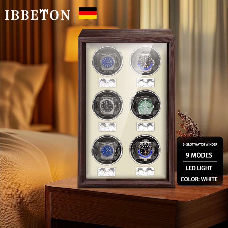 IBBETON Luxury Brand Wood Watc - Luxury Watch Winder Box recension och pris