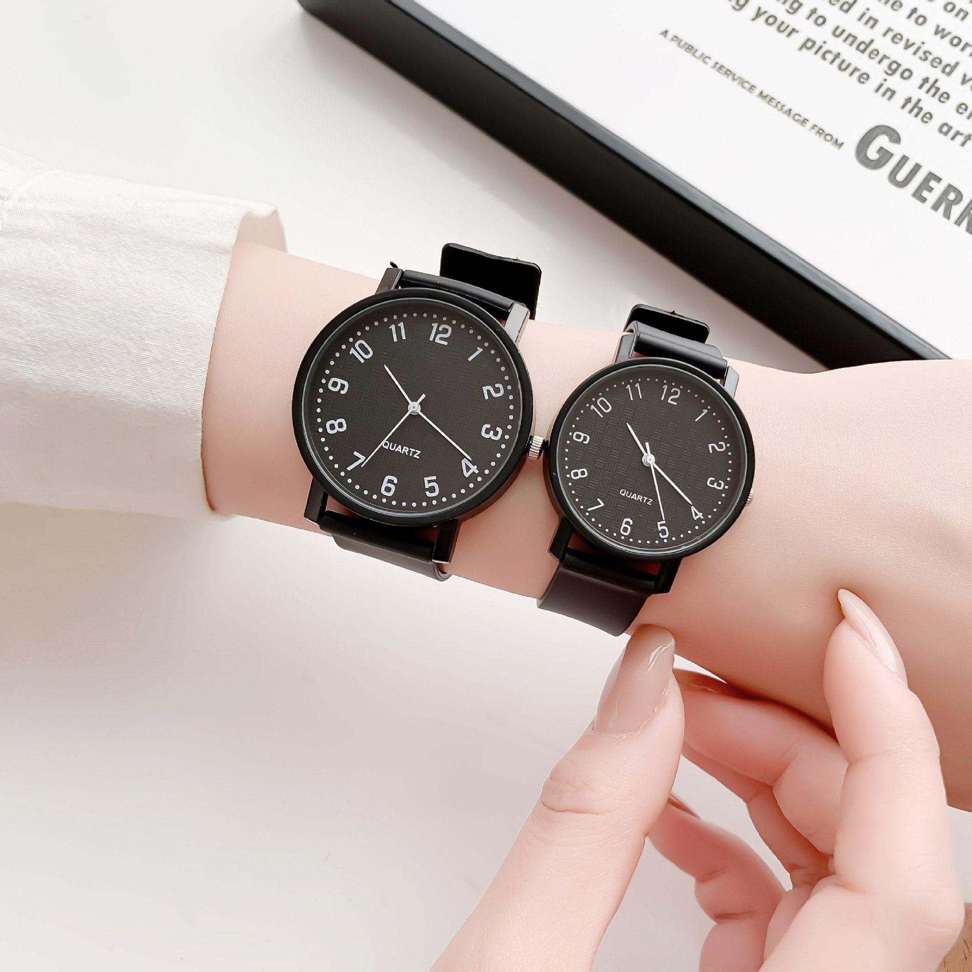 Simple Black Watch Quartz Watc - Luxury Women'S Watch recension och pris